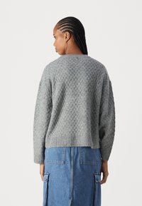 JDY JDYBIGUM O-NECK - Džemperis - medium grey
