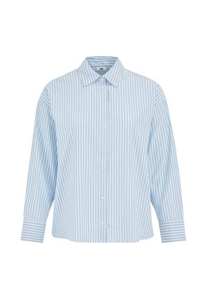 WE Fashion, CURVE - Cămașă - light blue