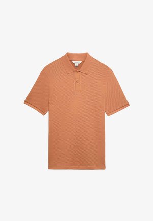 Marks & Spencer, TEXTURED KNIT - Polo - burnt orange