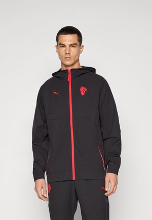 ACM JACKET - Club wear - black/for all time red