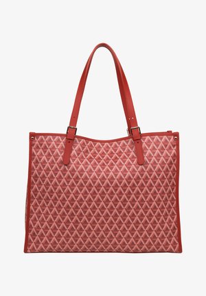 LANCASTER LARGE IKON - Shopping bag - red