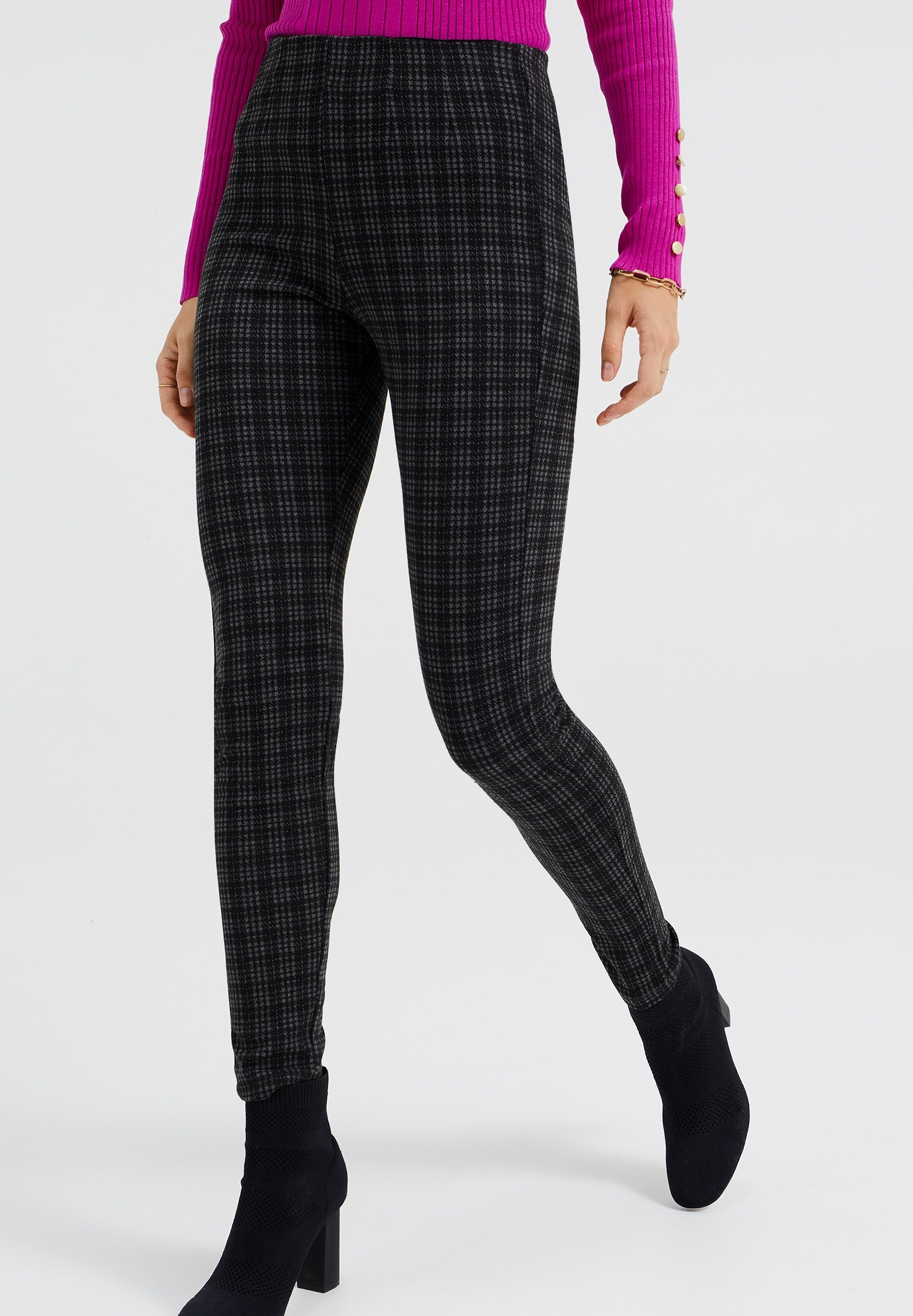 Lot De 3 Leggings Standard NEXT - Taille Unique, Lavage Machine 40°C - Basiques Intemporels Pour Femme - 8