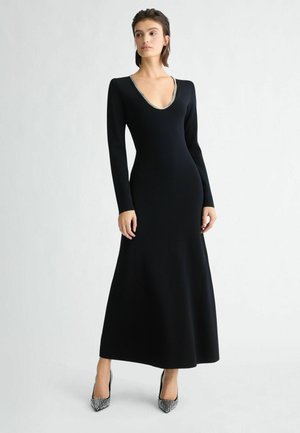 Gebreide jurk - black
