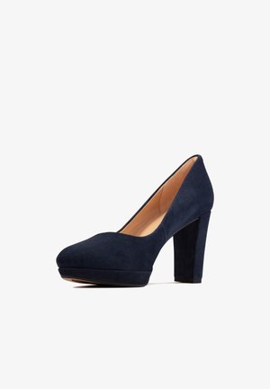 Clarks Escarpins - dark blue
