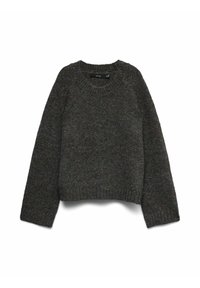 VMINGRID NECK  - Džemperis - dark grey melange