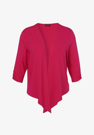 Via Appia Due MIT WASSERFALL FRONT - Strickjacke - rot