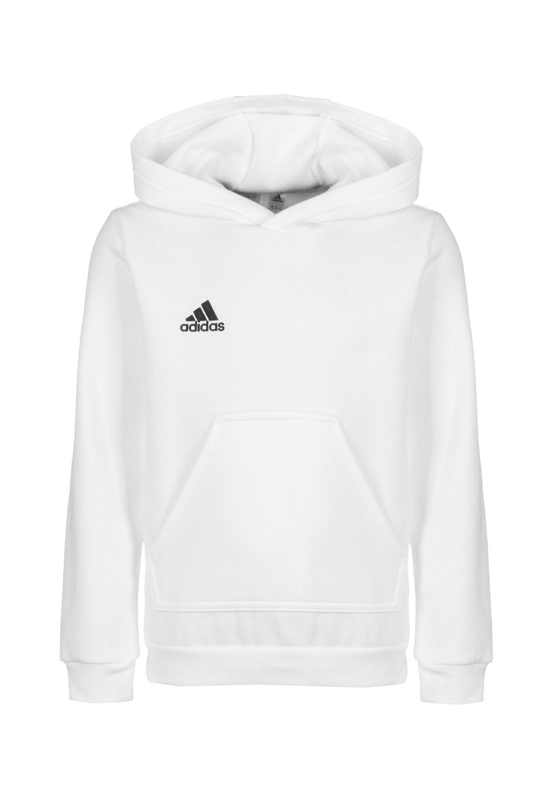 adidas Performance ENTRADA UNISEX Hoodie white/black/hvit Zalando.no