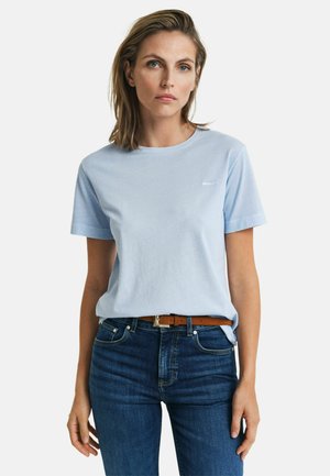 SUNFADED CREW NECK  - T-shirts basic - fresh blue