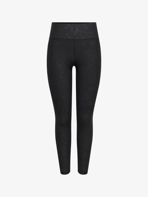 ONLY Play, ONPJAM-2-FONT HW PCK AOP TIGHTS - Leggings - black
