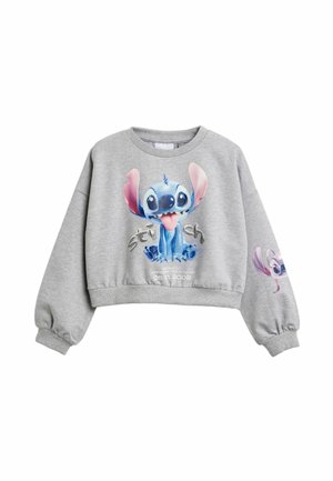 STITCH LICENSE BOXY - Sweatshirt - grey