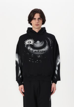 SINGULARITY HOODIE UNISEX - Sweatshirt - black stone washed