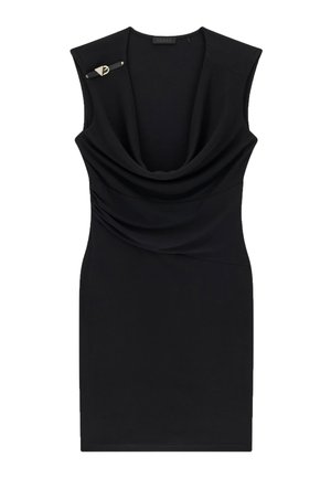 Guess, DRAPIERTES MINI DRESS - Robe fourreau - schwarz