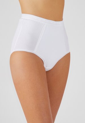 Damart SET DI 2 PACK CULOTTE EFFETTO PANCIA PIATTA - Slip - White