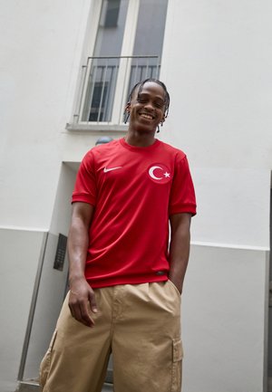 Nike Performance TURKIYE STADIUM AWAY JERSEY - Fußball-Trikot - sport red/white