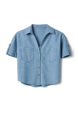 Stefanel, Button-down blouse - light wash