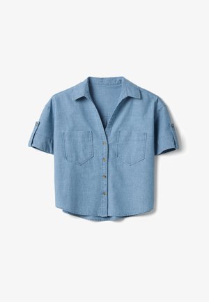 Stefanel, Button-down blouse - light wash