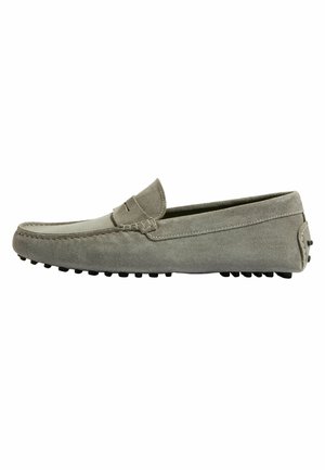 Mokassin - grey suede