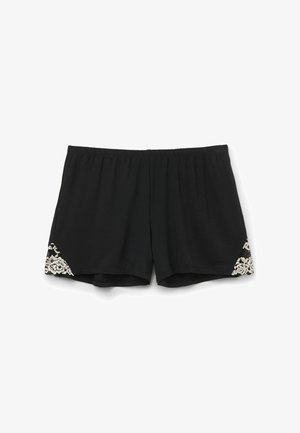 Intimissimi, PRETTY FLOWERS - Pantalón de pijama - black white
