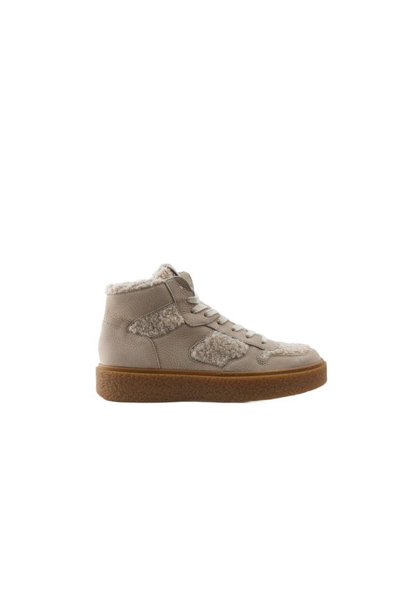 Sneaker high - beige