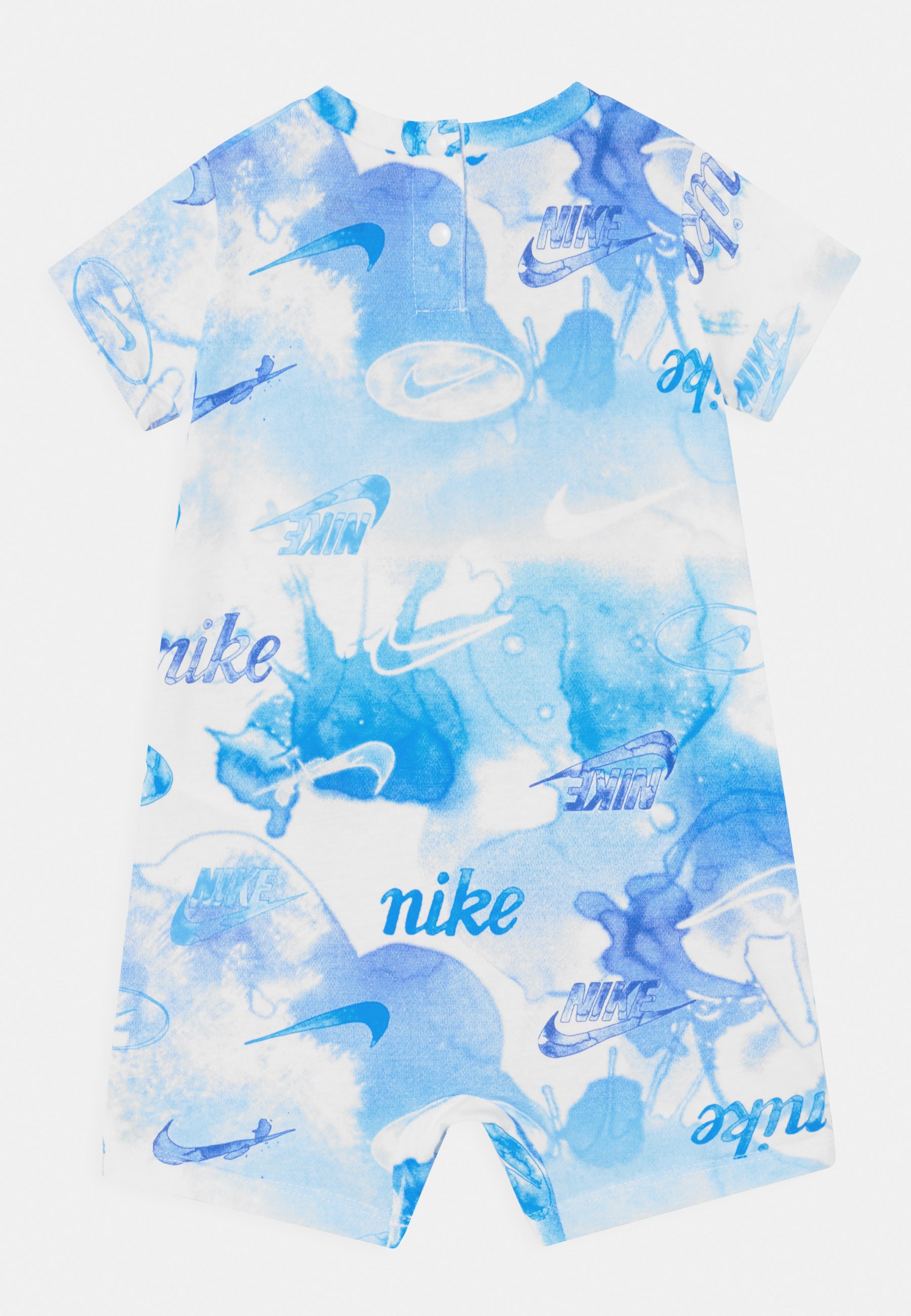Nike Sportswear TIE DYE ROMPER - Tuta jumpsuit - white/bianco - Zalando.it