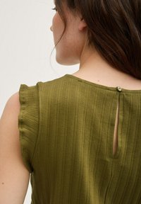 TOM TAILOR DENIM Viršus - warm moss green