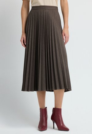 A-snit nederdel - brown