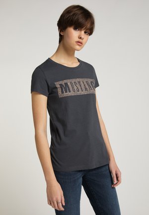 Print T-shirt - schwarz