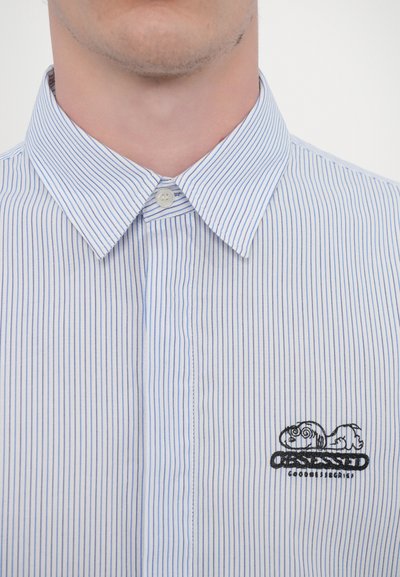 Iceberg CAMICIA - Hemd - bianco/blu/azzurro