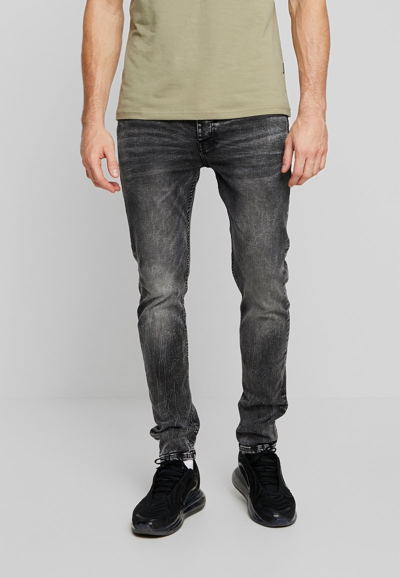 Tigha Vaqueros pitillo - grey denim