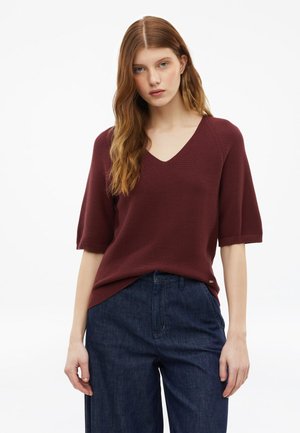 s.Oliver, Basic T-shirt - bordeaux