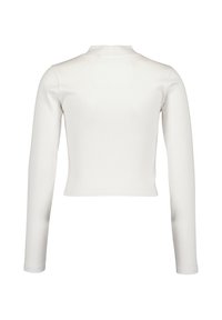 Blue Seven LANGARM MIT STEHKRAGEN - Strickpullover - weiss