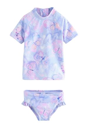 REGULAR FIT - SHORT SLEEVED SET - Bikini - lilac purple foil