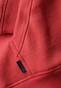 Superdry & Co ESSENTIAL LOGO  - Jersey con capucha - cranberry crush red