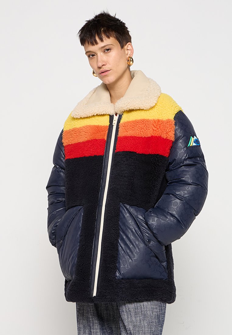 Coach Donsjas donkerblauw