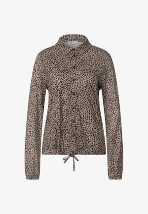 Street One, LANGARM SHIRT MIT KRAGEN UND KNOPFLEISTE - Chemisier - black