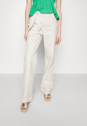 NIKKIE BOWIE - Jean droit - cream