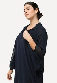 Ulla Popken SHAWL COLLARED - Giacca leggera - marine