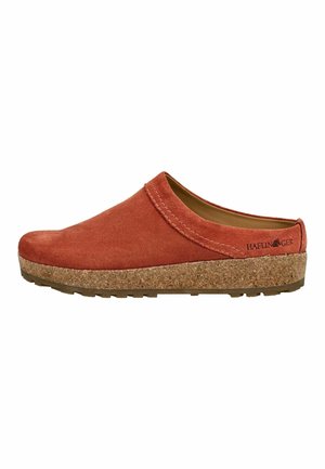 Haflinger HAUSSCHUHE UNISEX - Sandalias planas - rost