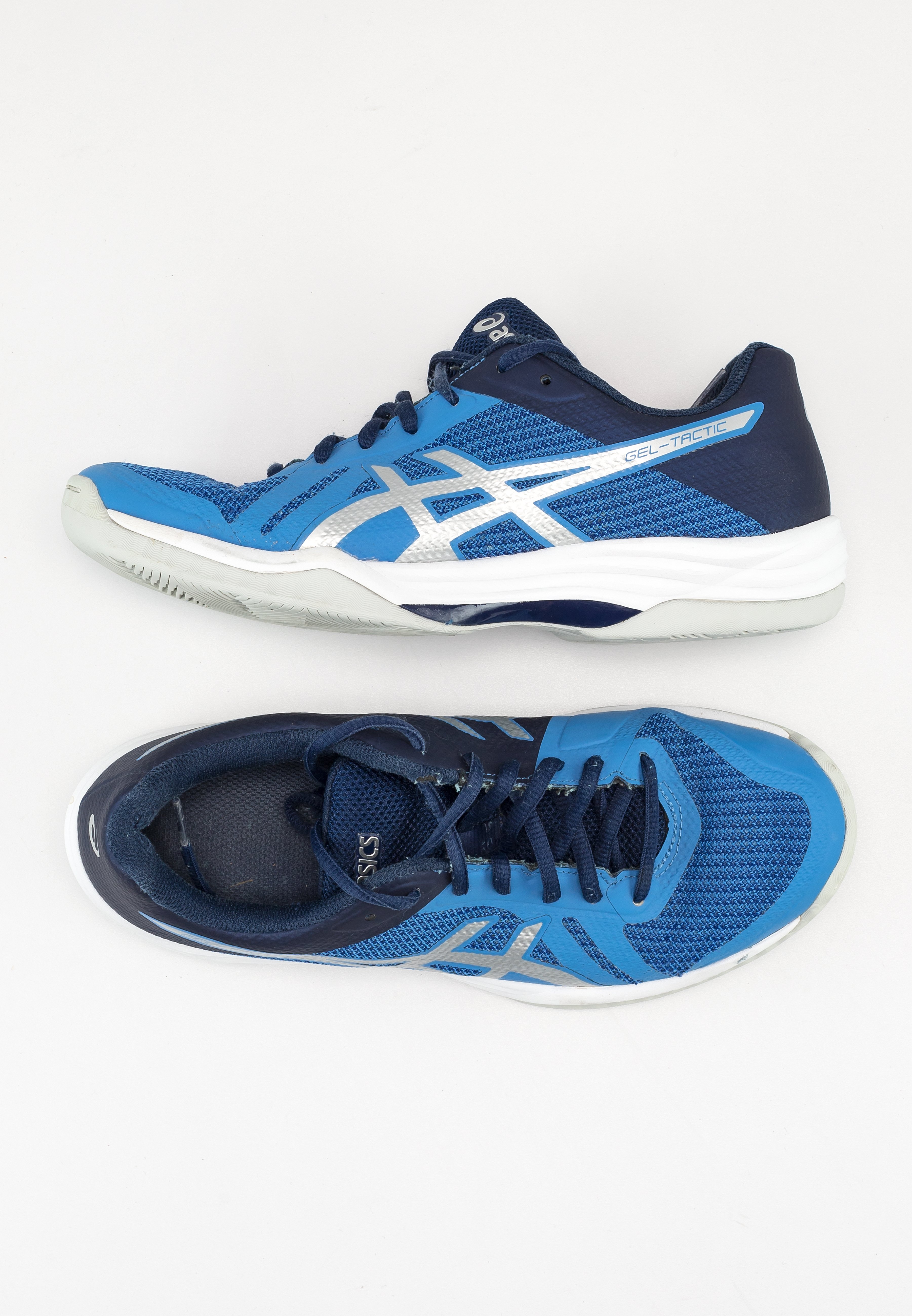 asics trainers blue
