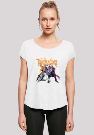 LONG CUT DC COMICS BATMAN TROUBLEMAKERS' - Print T-shirt - white