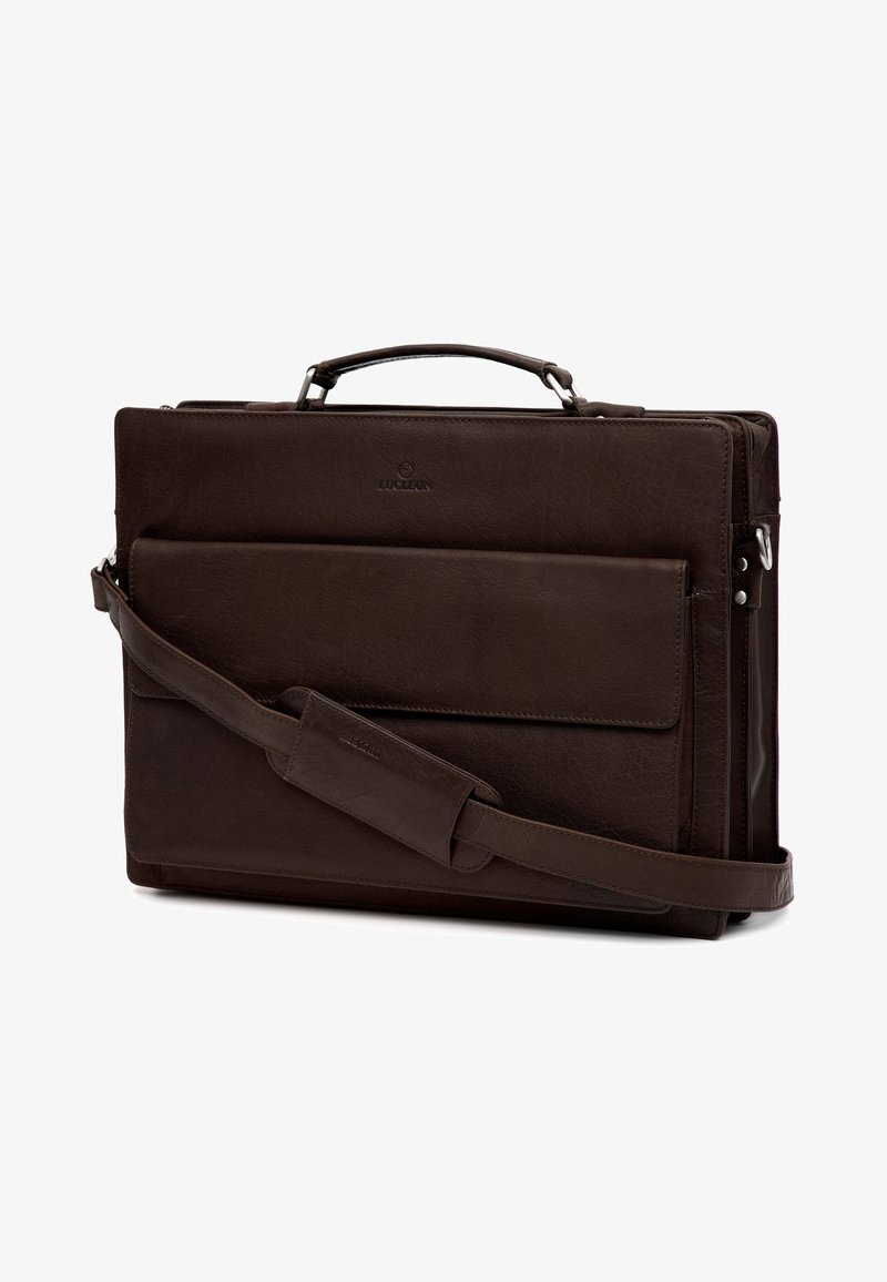 LUCLEON Aktentasche - brown