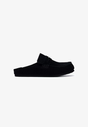XTI, ZUECO DE HOMBRE PLANO - Sandalias planas - black