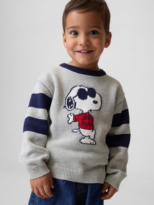 GAP BABY & TODDLER SNOOPY JOE COOL SWEATER - Πουλόβερ - mottled grey