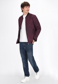 Mo Bomberjacks - burgundy multicolor