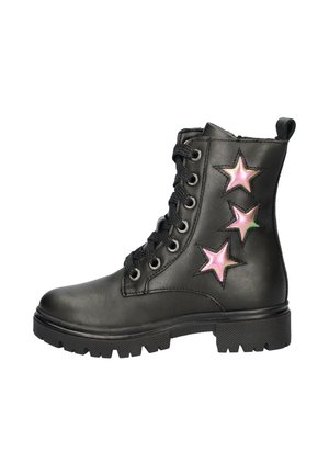 Veterboots - zwart
