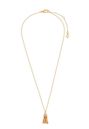 FABLE ENGLAND PARTY BEAR CHAIN - Necklace - gold-coloured