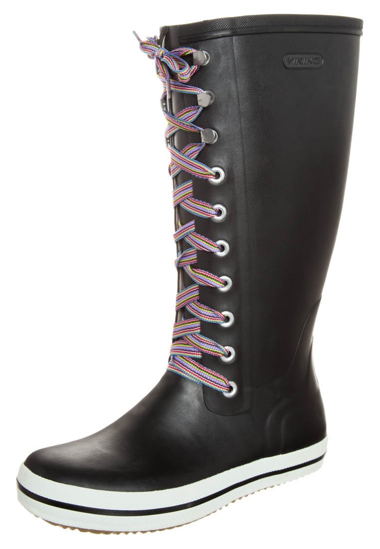 Viking RETRO - Bottes en caoutchouc - black
