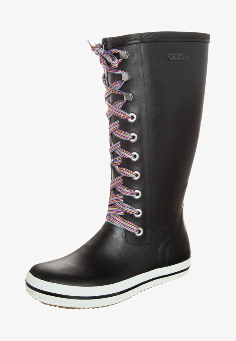 Viking RETRO - Bottes en caoutchouc - black