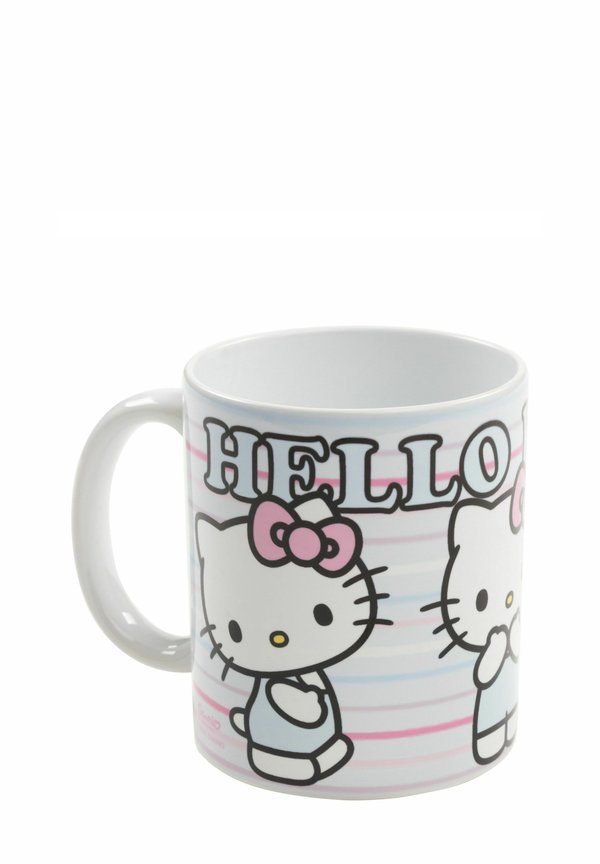 HELLO KITTY TASSE - STREIFEN KAFFEE BECHER - Sonstige Accessoires - blau