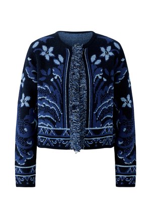 Oui, STRICKJACKE - Cardigan - dark blue